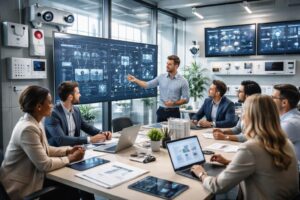 Entreprises de sécurité et systèmes Verisure ou ADT pour croissance commerciale BtoB