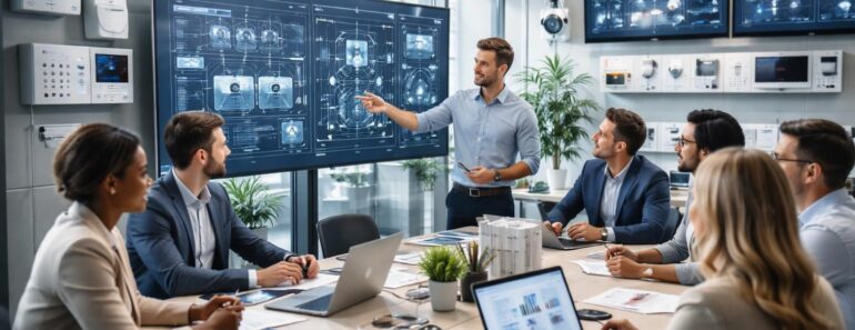 Entreprises de sécurité et systèmes Verisure ou ADT pour croissance commerciale BtoB