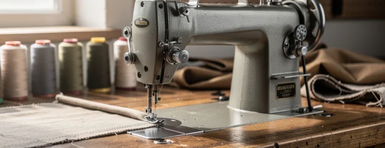 Pourquoi faire réviser sa machine à coudre industrielle est essentiel pour votre activité