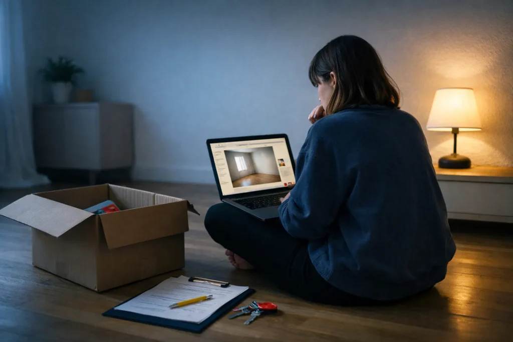 Un logement qui paraît vide se repère à des détails bêtes